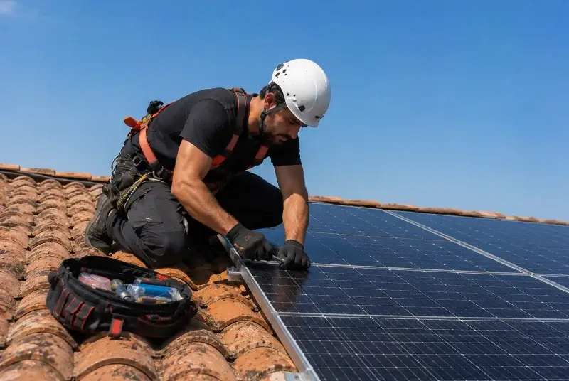 Maintenance et monitoring de panneaux solaires à Hochfelden
